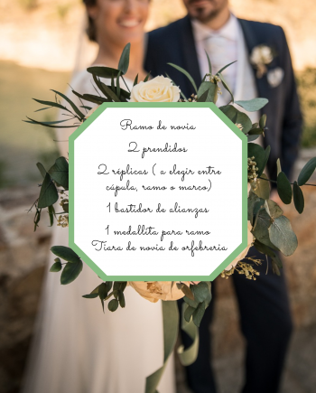 Pack ramo preservado personalizado