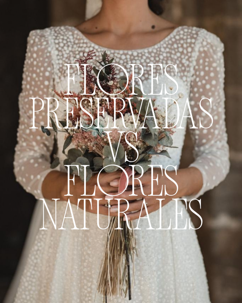 Portada flores preservadas vs flores naturales